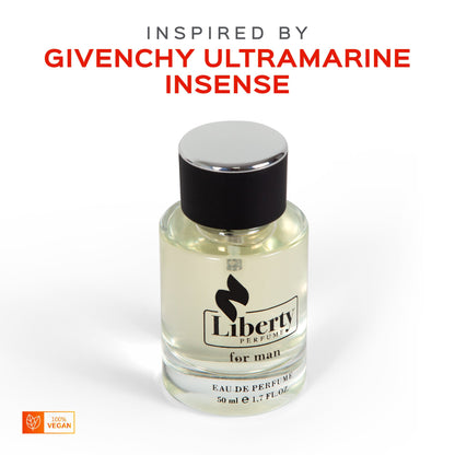 M-18 Inspired By Givenchy Ultramarine Insense For Man Perfume - Liberty Cosmetics LLC