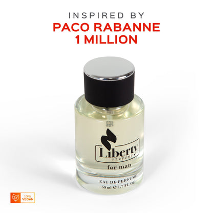 M-28 Inspired By Paco Rabanne 1 Million For Man Perfume - Liberty Cosmetics LLC
