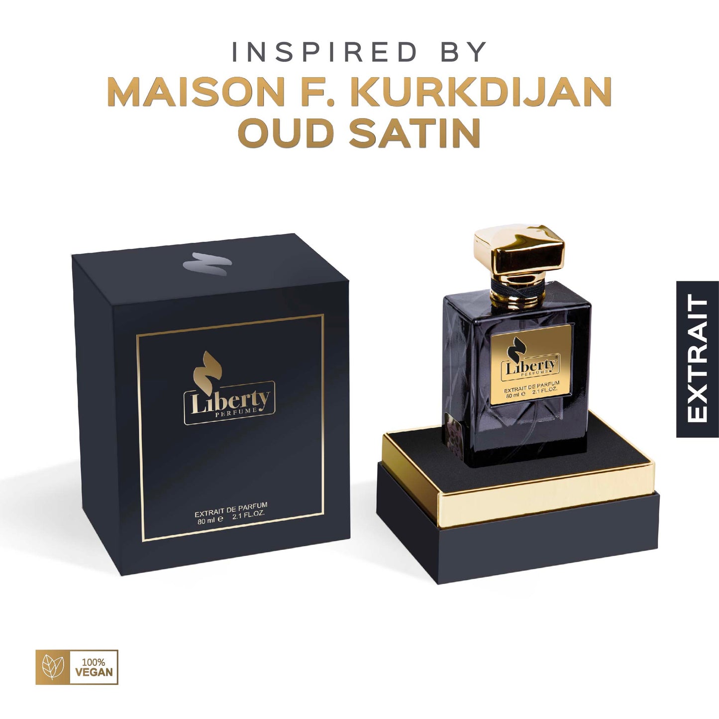 E7 Inpired By Oud Satin Extrait De Perfume For Unisex Fragrance - Liberty Cosmetics LLC