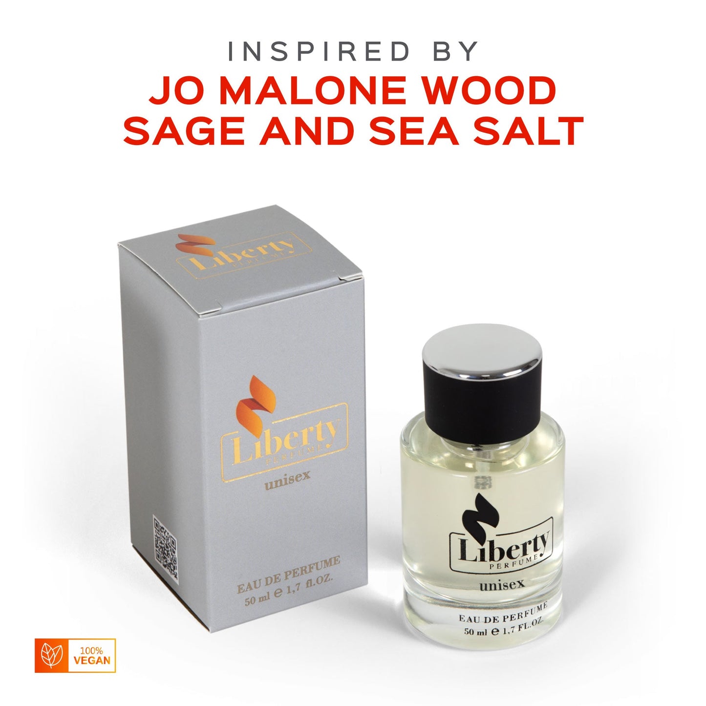 U-07 Inspired By Jo Malone Wood Sage And Sea Salt For Unisex Perfume - Liberty Cosmetics LLC